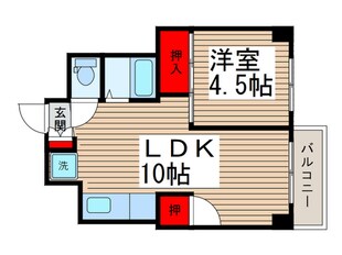 サニー松戸(614)の物件間取画像